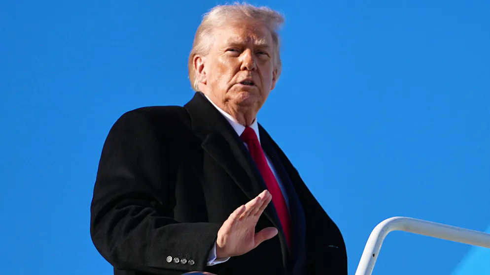 Donald Trump a envoyé un message sec aux autorités du Maryland, de Virginie et de la ville de Washington.