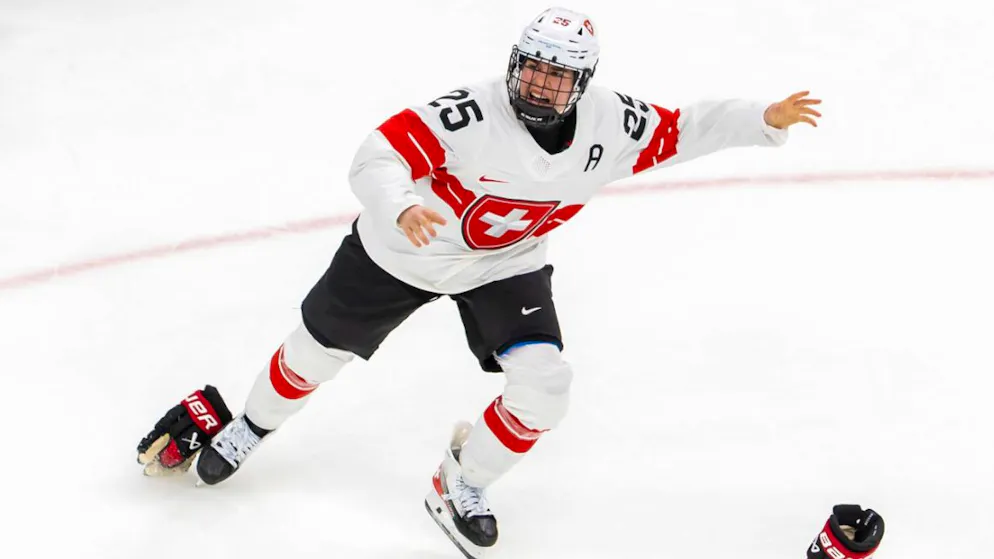 Victory in overtime. Alina Müller shoots the Swiss ice hockey team to Olympic bronze