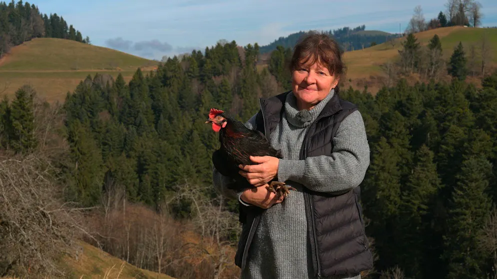 «Bauer, ledig, sucht»: Diese Bauern und Bäuerinnen suchen die Liebe im TV. Anita (62) aus dem Kanton Bern wurde das Buure in die Wiege gelegt. Auf ihrem Hof züchtet sie Braunkühe, hält Schafe, Schweine, Hühner und Gänse. Sie mag romantische Momente mit Kerzenschein und Hotpot. 