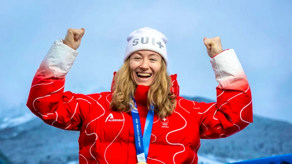 Now also Olympic gold: Marianne Fatton once again proves her strong nerves at a major event.