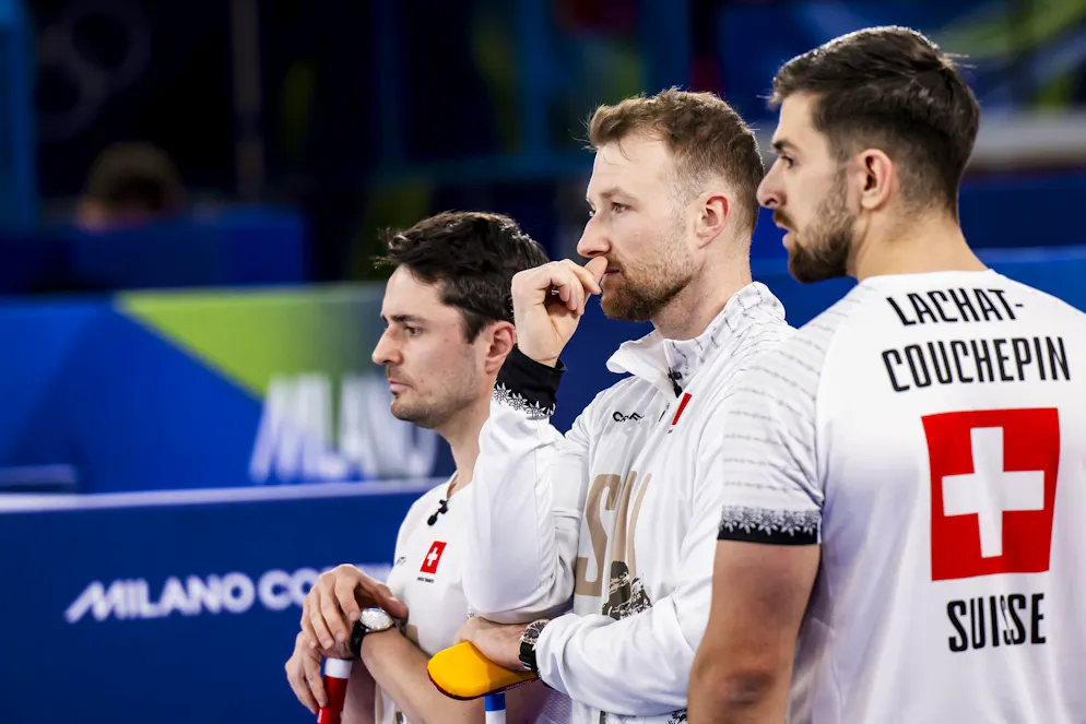 Seconda settimana delle Olimpiadi di Milano-Cortina. I curler elvetici si giocheranno  la medaglia di bronzo venerdì.