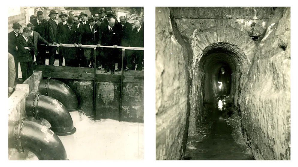 Unter dem Nemisee verlief seit der Antike ein rund 1,6 Kilometer langer Entwässerungstunnel zur Regulierung des Wasserspiegels. Diktator Mussolini liess ihn reaktivieren – unterstützt von modernen Hochleistungspumpen.