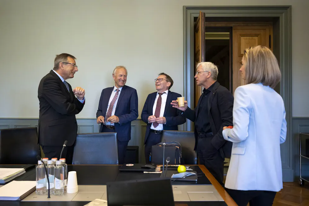 Die Kommission für soziale Sicherheit und Gesundheit des Ständerats präsentiert einen Kompromissvorschlag zur Finanzierung der 13. AHV-Rente (Archivbild). 