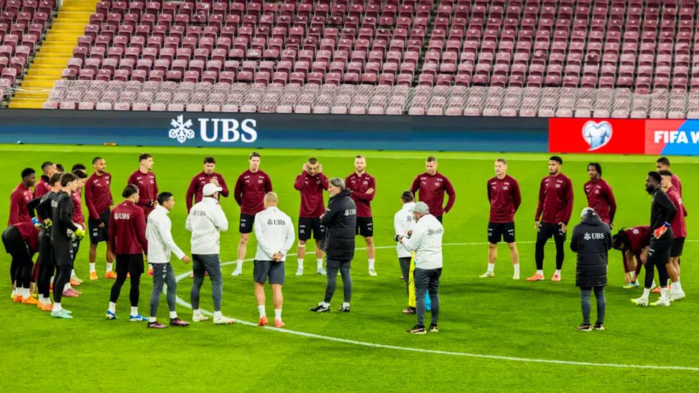Die Schweizer Nationalmannschaft gastiert für das letzte Heimspiel vor der WM in St. Gallen.
