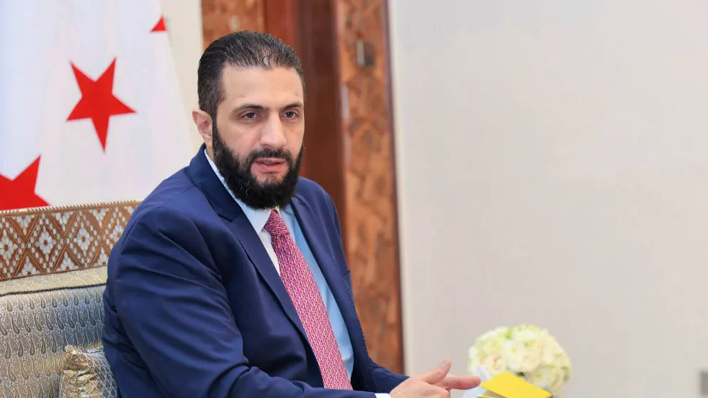 Il presidente siriano Ahmad Sharaa