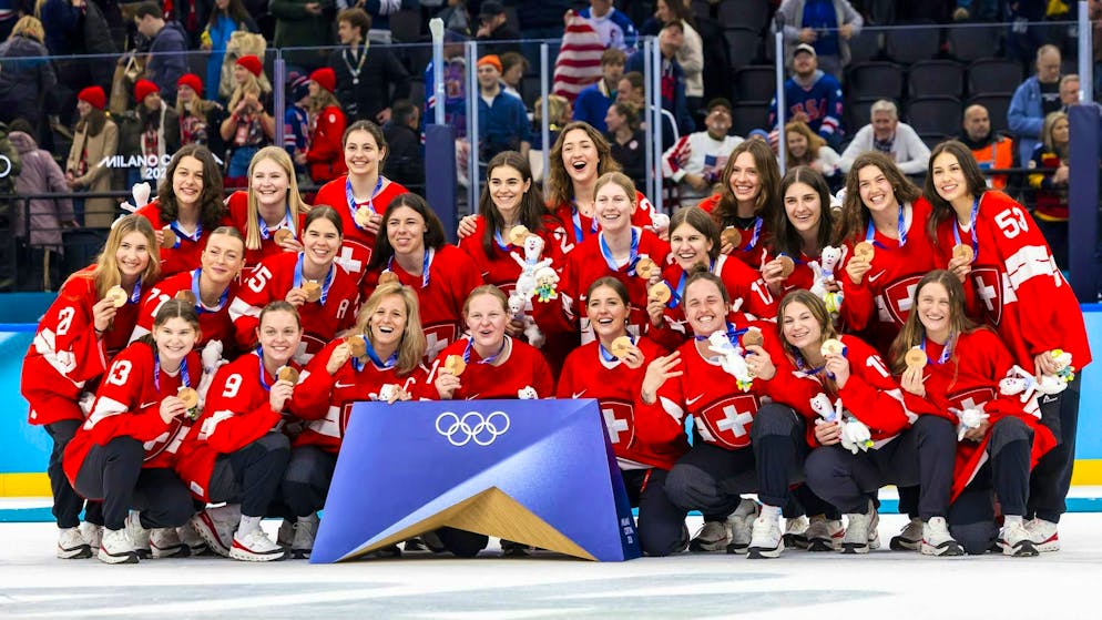 All Swiss Olympic medals. The Swiss women's ice hockey team beat Sweden in overtime to win bronze - the second Olympic medal in the association's history.