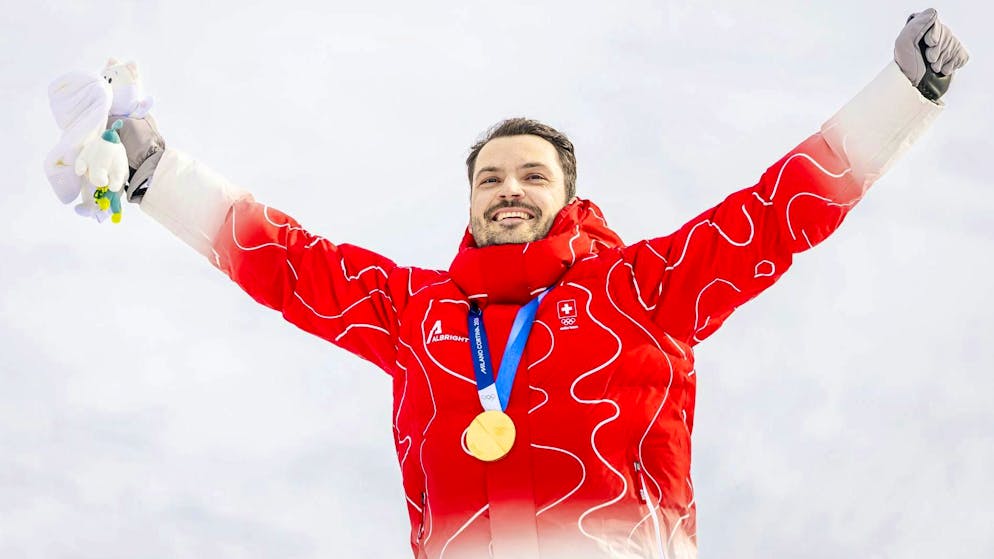 All Swiss Olympic medals. Two days later, Meillard shines again and celebrates Olympic victory in the slalom and Swiss medal number 10!