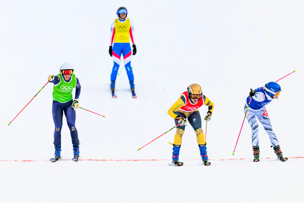 Seconda settimana delle Olimpiadi di Milano-Cortina. L'arrivo della finale dello skicross.