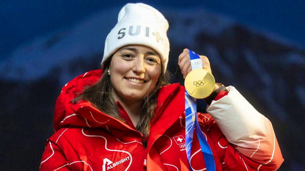 All Swiss Olympic medals. Successful title defense: Freestyler Mathilde Gremaud puts her competitors in their place in slopestyle, as she did in Beijing, and also takes gold in Cortina.