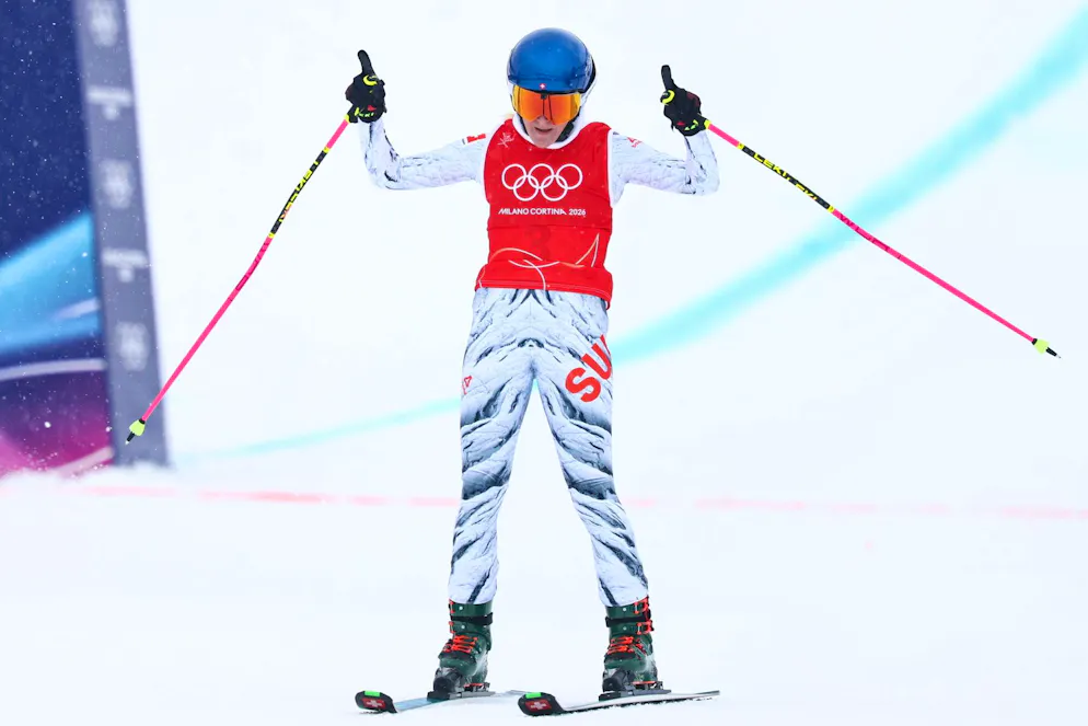 Fanny Smith vince la medaglia d'argento.