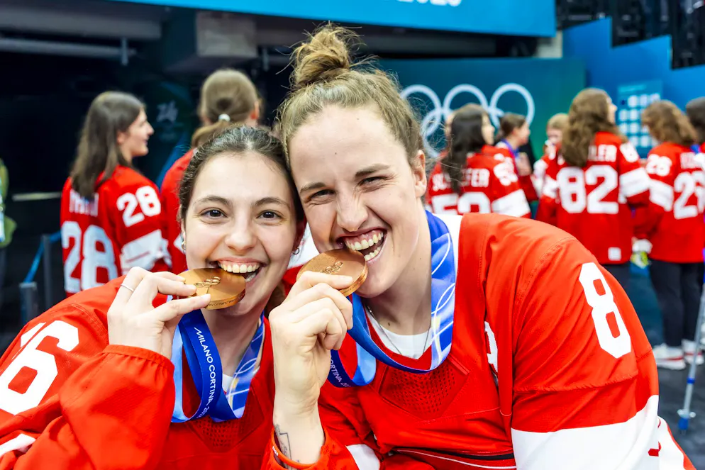 Die besten Bilder der Olympischen Spiele 2026 in Milano Cortina. Der süsse Geschmack von Bronze.