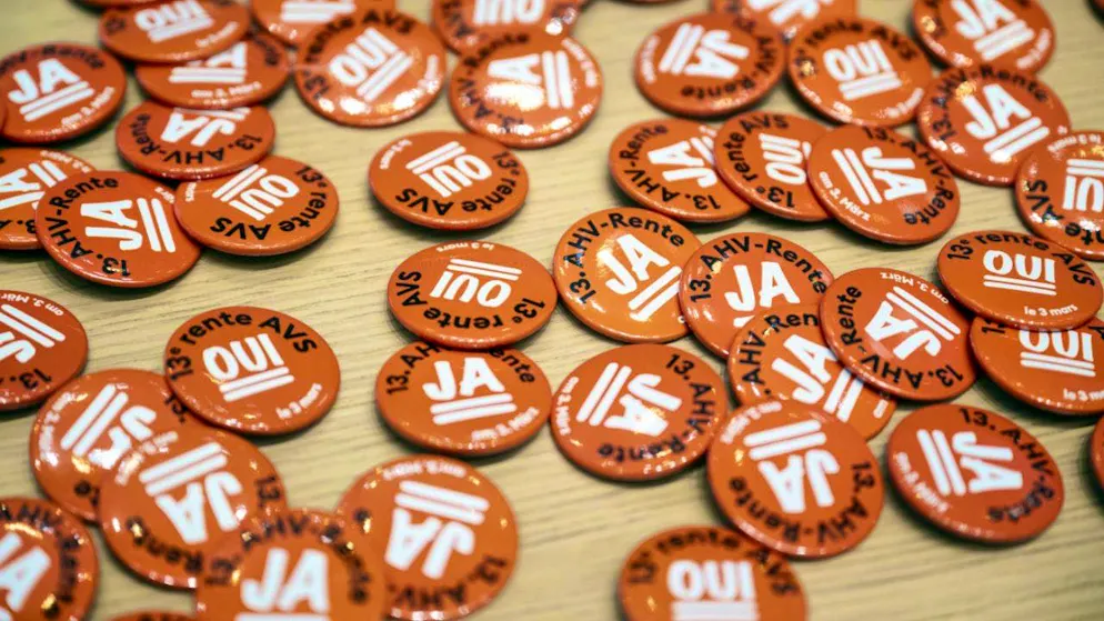 The 13th AHV pension will be paid out for the first time at the end of the year. It is still unclear how it will be financed. (theme picture)