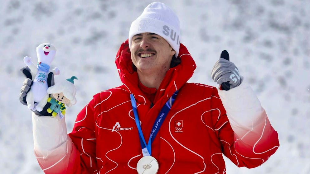 All Swiss Olympic medals. Switzerland sets a new Olympic record! Noé Roth flies to aerials silver and wins his 16th medal.