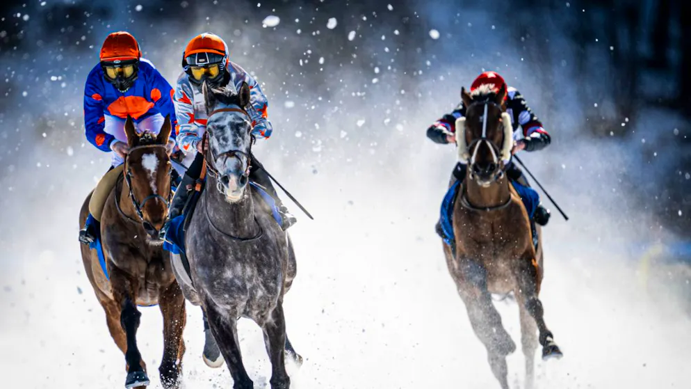 White Turf: Spektakel ist garantiert