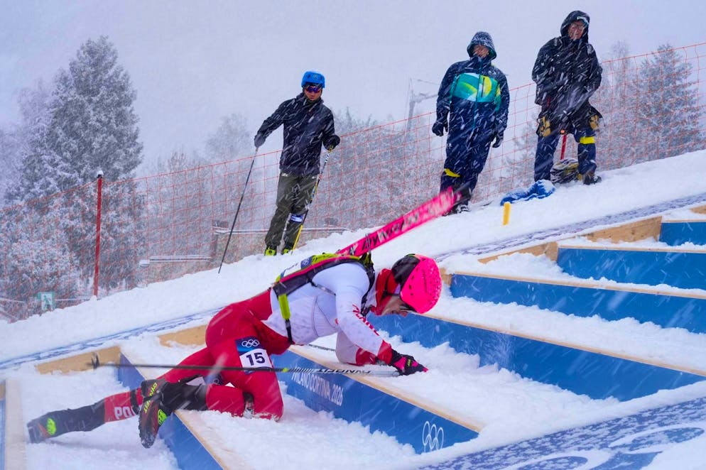 The best pictures of the 2026 Olympic Games in Milano Cortina. It's just a shame if you lose your balance when climbing stairs.