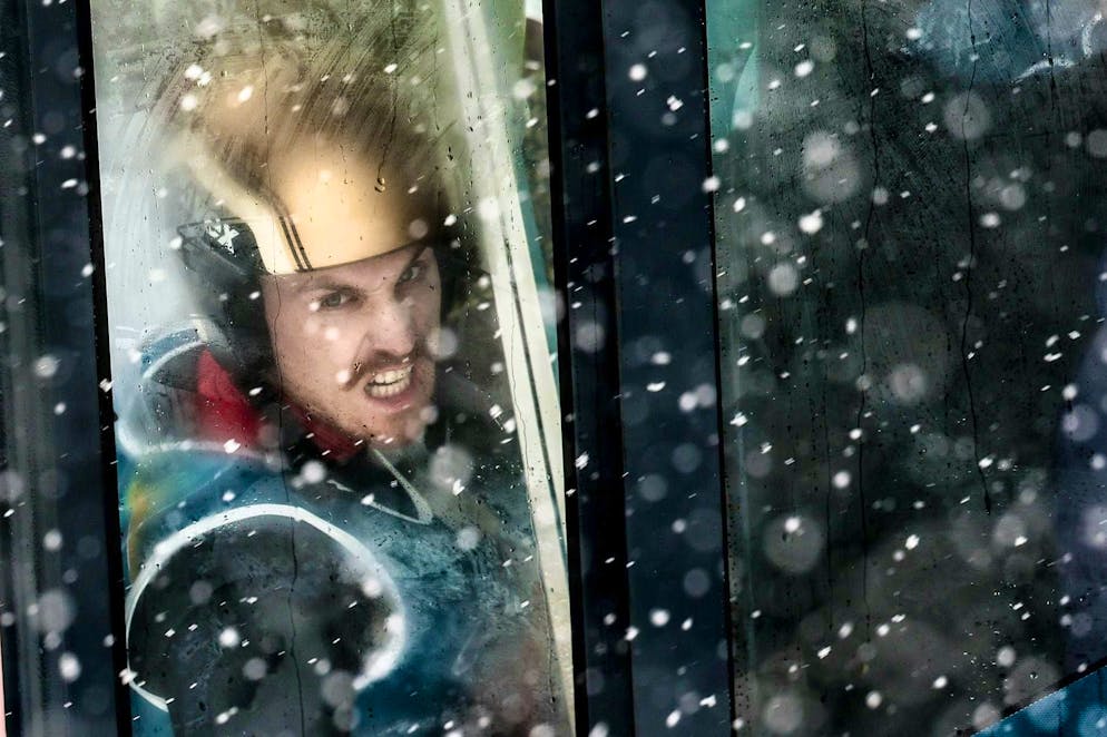 The best pictures of the 2026 Olympic Games in Milano Cortina. You don't want to meet the Slovenian Vid Vrhovnik in the dark.