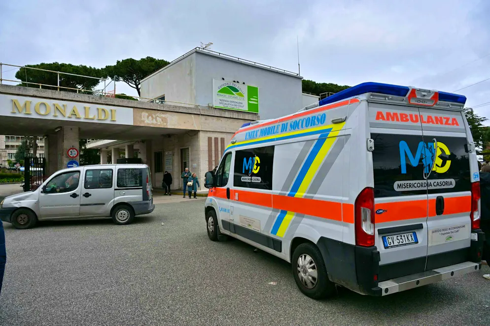 The little boy was treated at the Monaldi Clinic in Naples. (archive picture)
