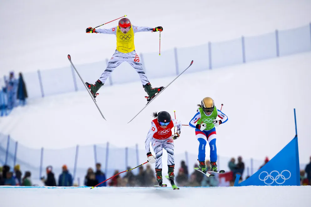 Die besten Bilder der Olympischen Spiele 2026 in Milano Cortina. Wow, was für ein Sprung der Schweizerin.