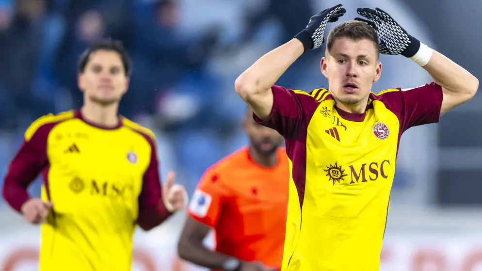 Le Servette FC de Samuel Mraz a remporté son dernier match face aux Saint-Gallois.