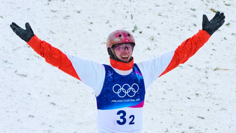 Pirmin Werner wins silver in the aerials team competition