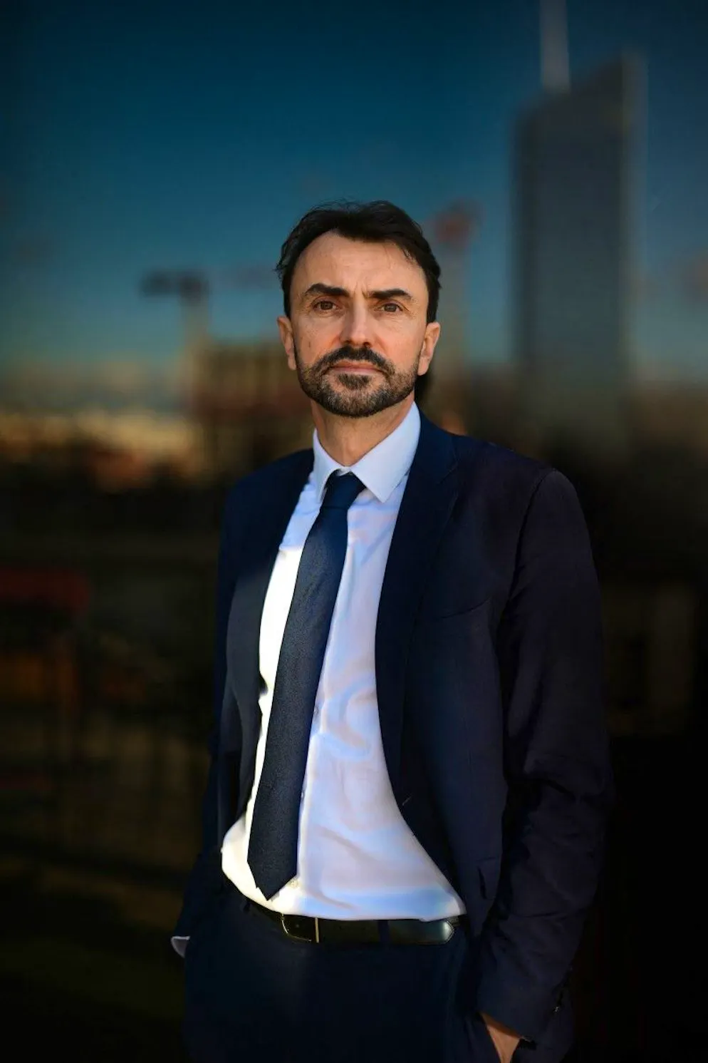 Grégory Doucet, maire écologiste  de Lyon, a épinglé la décision de la région Auvergne-Rhône-Alpes de placer le portrait de Quentin Deranque sur la façade de son siège (archives).