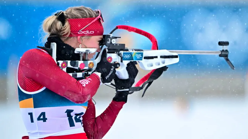 Biathlon. Lea Meier nur bis Rennhälfte vorne dabei