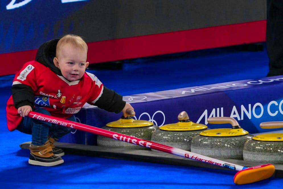 The best pictures of the 2026 Olympic Games in Milano Cortina. His dad wins bronze with Switzerland, something Yannick Schwaller's son naturally wants to achieve one day.