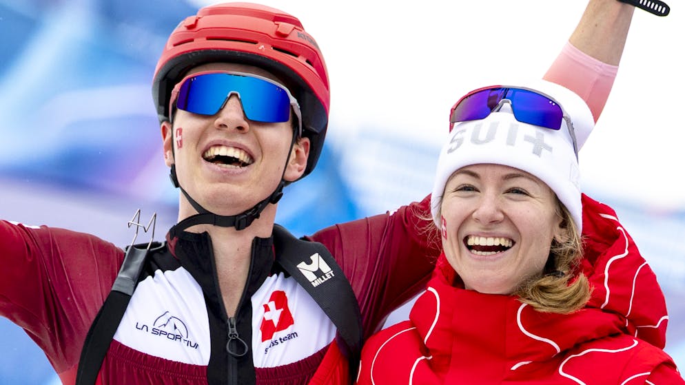 JO 2026 - Ski alpinisme. Marianne Fatton et Jon Kistler font chavirer de bonheur la Suisse