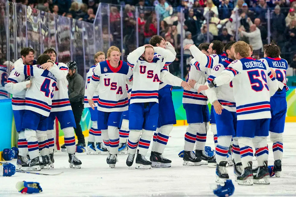 The US boys win Olympic gold.
