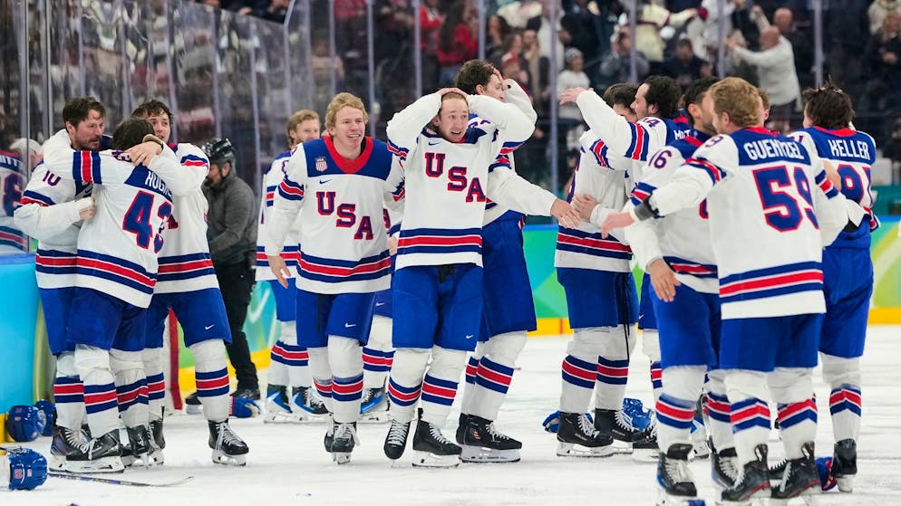 Ice hockey thriller against Canada. USA win gold again for the first time 46 years after Lake Placid