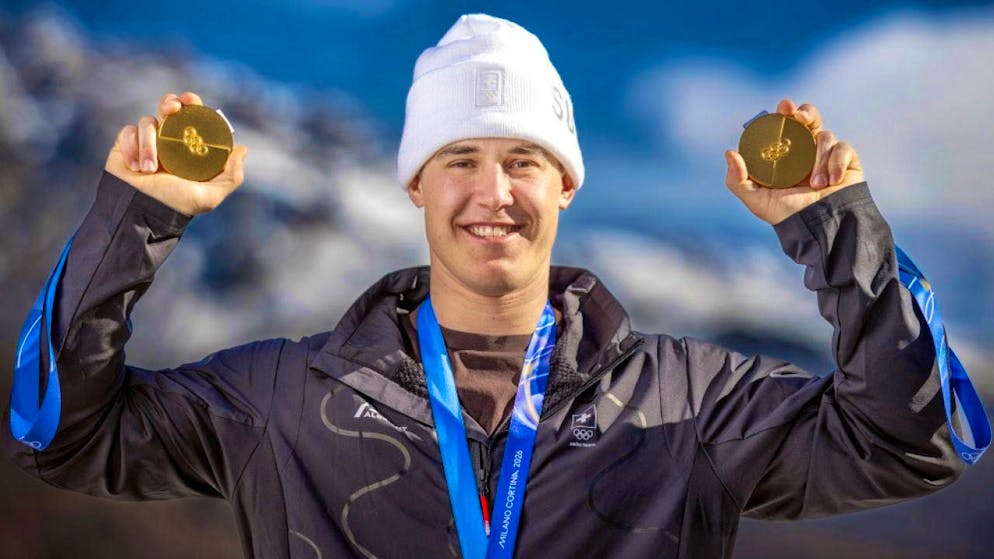 Franjo von Allmen stands out among the alpine athletes with three gold medals