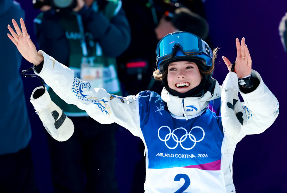 Eileen Gu a sorti le grand jeu dimanche en halfpipe.