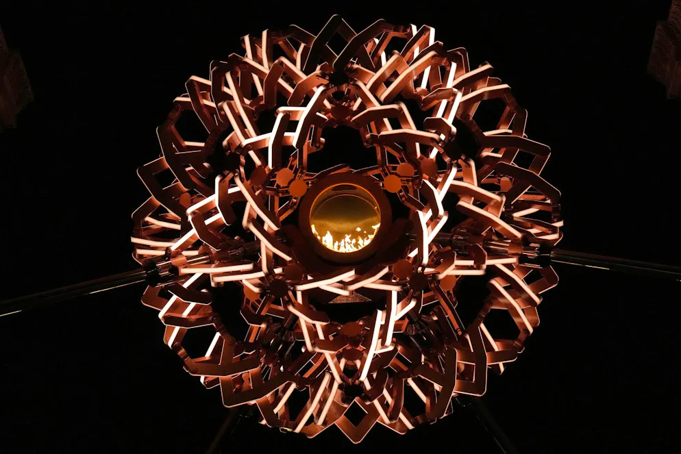 La fiamma olimpica a Milano