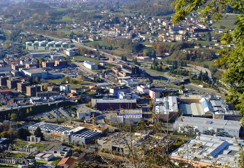 Mendrisio in un'immagine d'archivio.