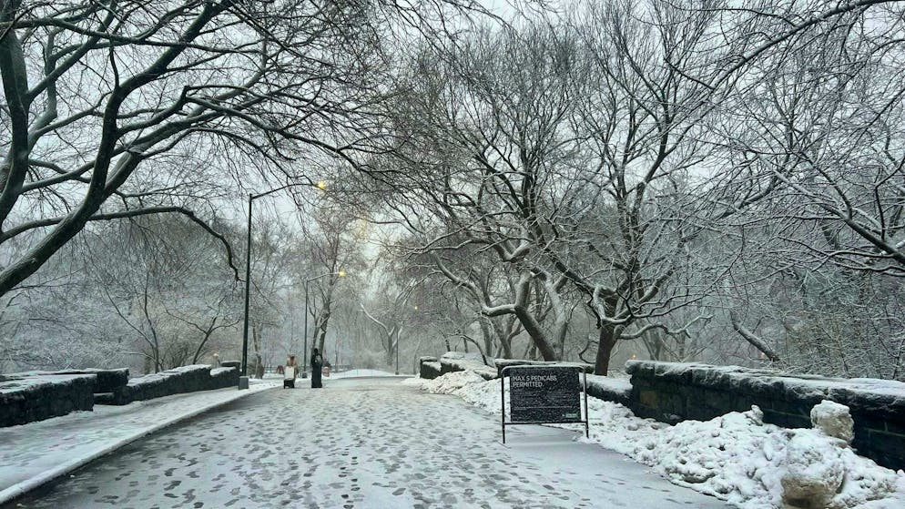 Blizzard alert in the northeast of the USA - driving ban in New York - Gallery. In New York, all the snow is paralyzing public life.