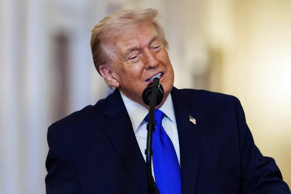 Il presidente americano Donald Trump.
