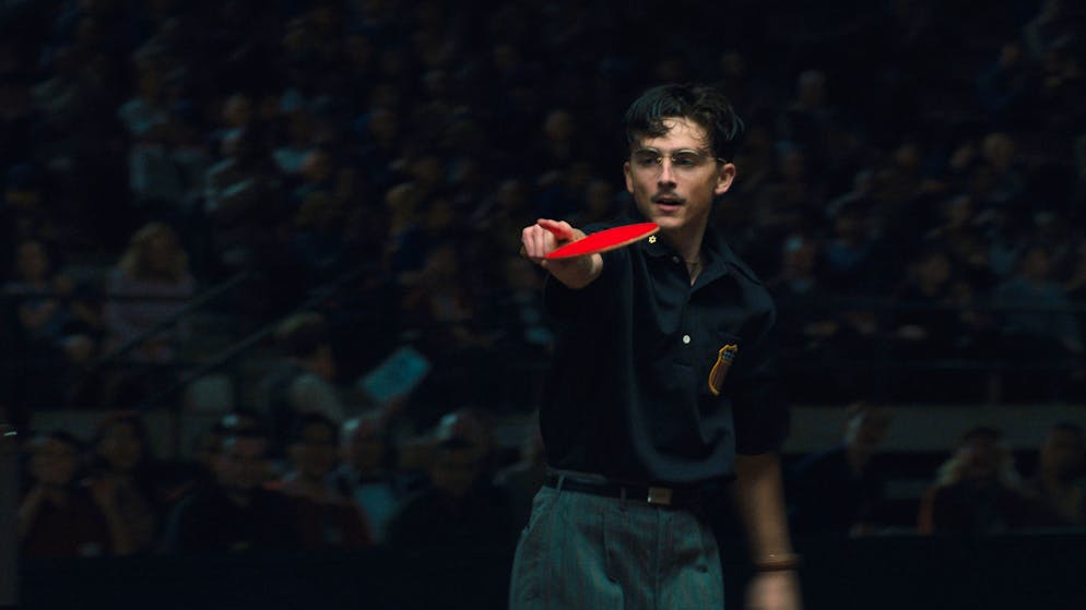 Timothée Chalamet spielt in «Marty Supreme» den Tischtennisspieler Marty Mauser.
