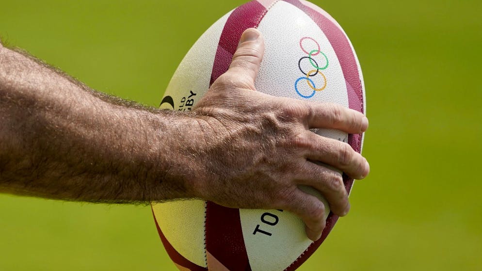 Le ballon de rugby lors des Jeux olympiques de Tokyo (image d’illustration).