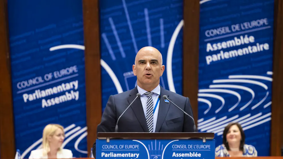 Guerra. Berset: «La pace per Kiev non deve essere costruita sull'impunità di Mosca»