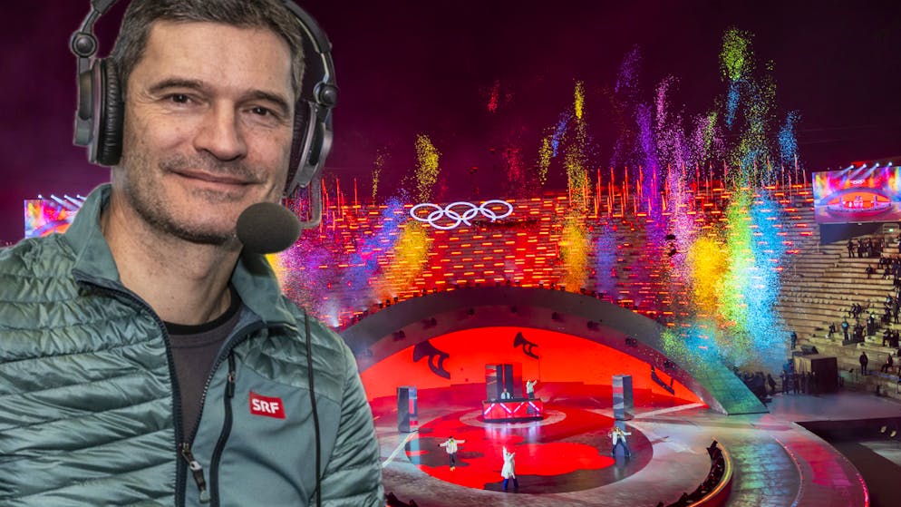 «Unkommentierbar, dä Seich». Panne an Olympia-Schlussfeier:  SRF-Kommentator Hofmänner flucht ins Mikrofon