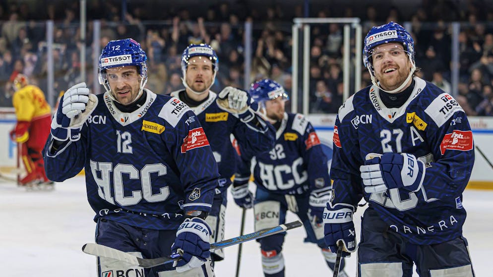 La Chaux-de-Fonds a parfaitement lancé ses play-off en dominant Coire 5-2 mardi soir aux Mélèzes (archives).