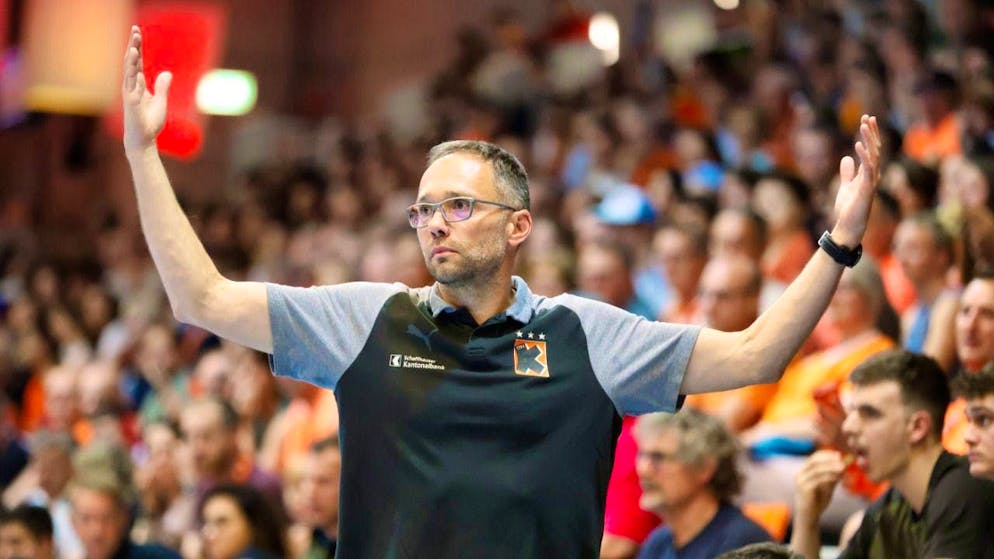 Kadetten coach Hrvoje Horvat saw his team collapse