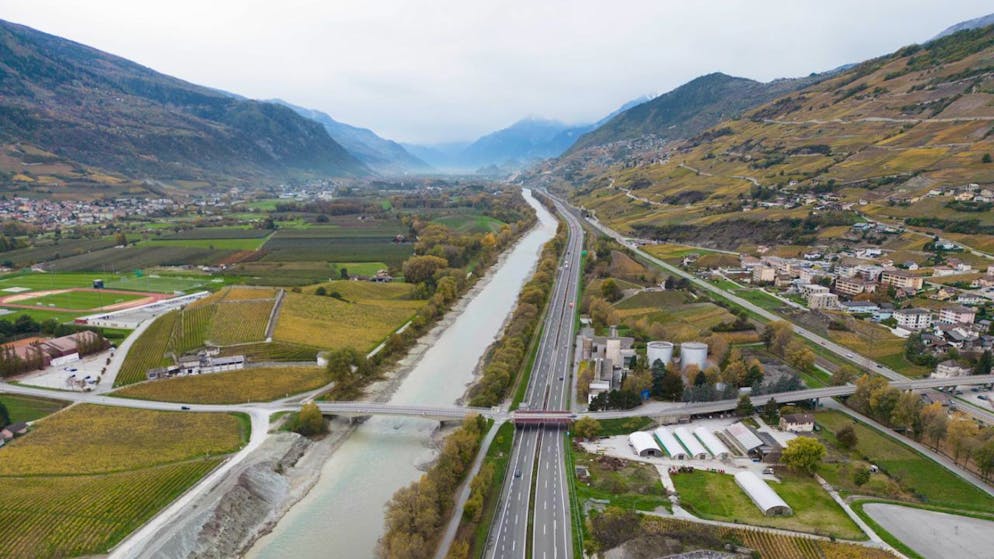 Le secteur autoroutier entre Sion et Sierre doit être assaini.
