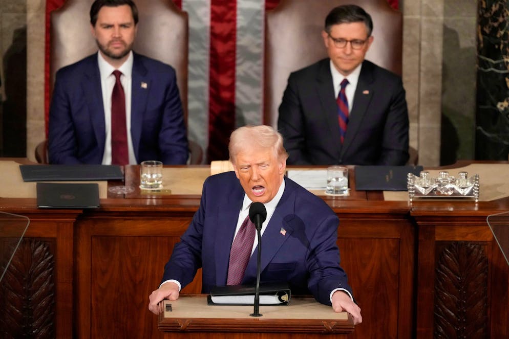 Darauf sollte man bei Trumps Rede zur Lage der Nation achten - Gallery. Was wird bei Trumps State of the Union zur Sprache kommen? (Archivfoto)