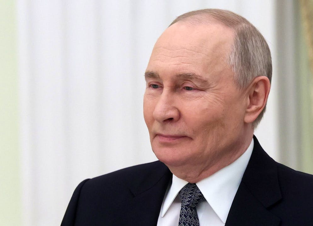 Il presidente russp Vladimir Putin.