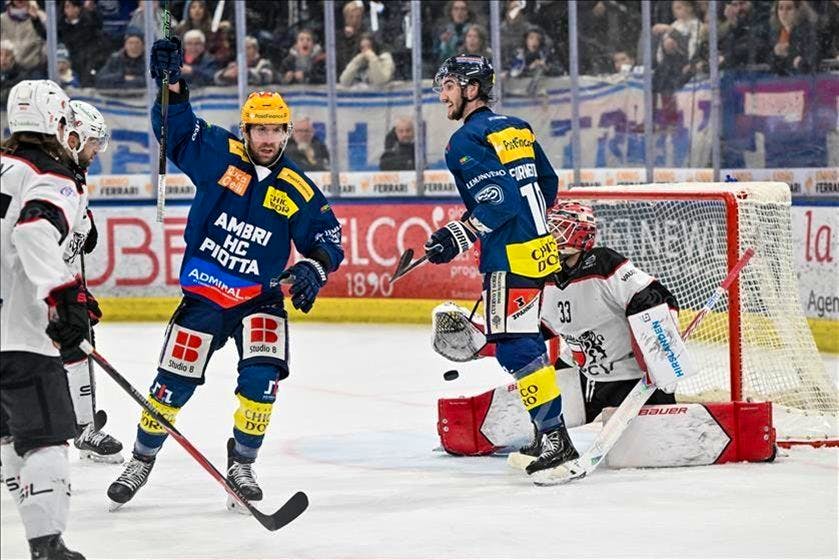 Hockey. L'Ambrì piega il Losanna all'OT