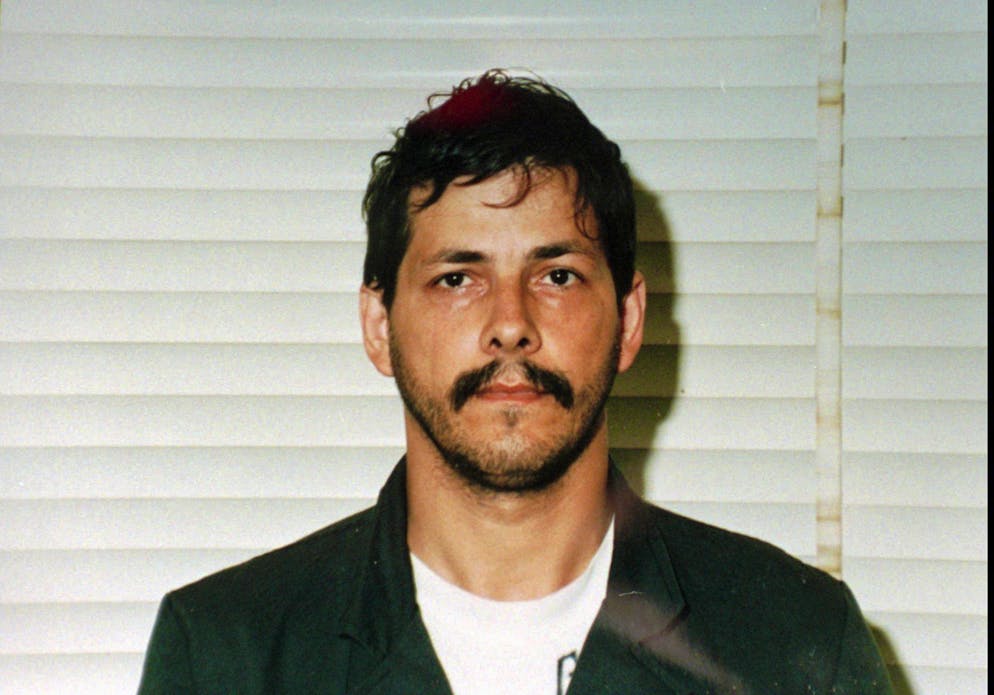 Marc Dutroux, 69 ans aujourd'hui, est un des pires criminels de Belgique. Incarcéré depuis 1996, il a été condamné en 2004 par une cour d'assises belge à la prison à vie. (archives 1996)