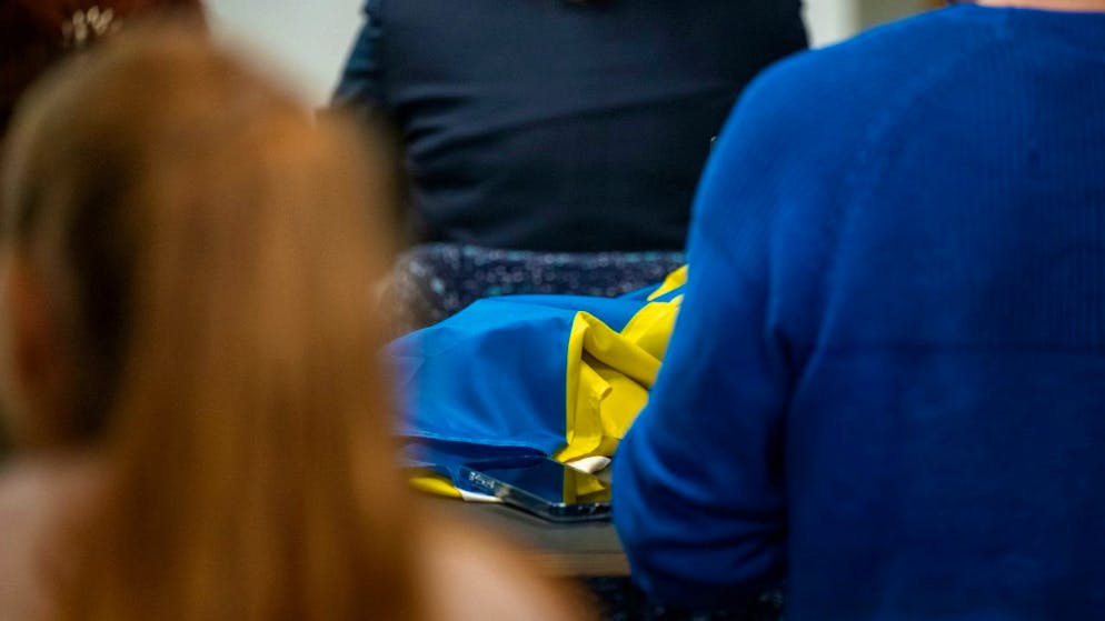 Nei Grigioni vivono attualmente 1'493 rifugiati ucraini. La maggior parte ha trovato un alloggio privato. (immagine simbolica)