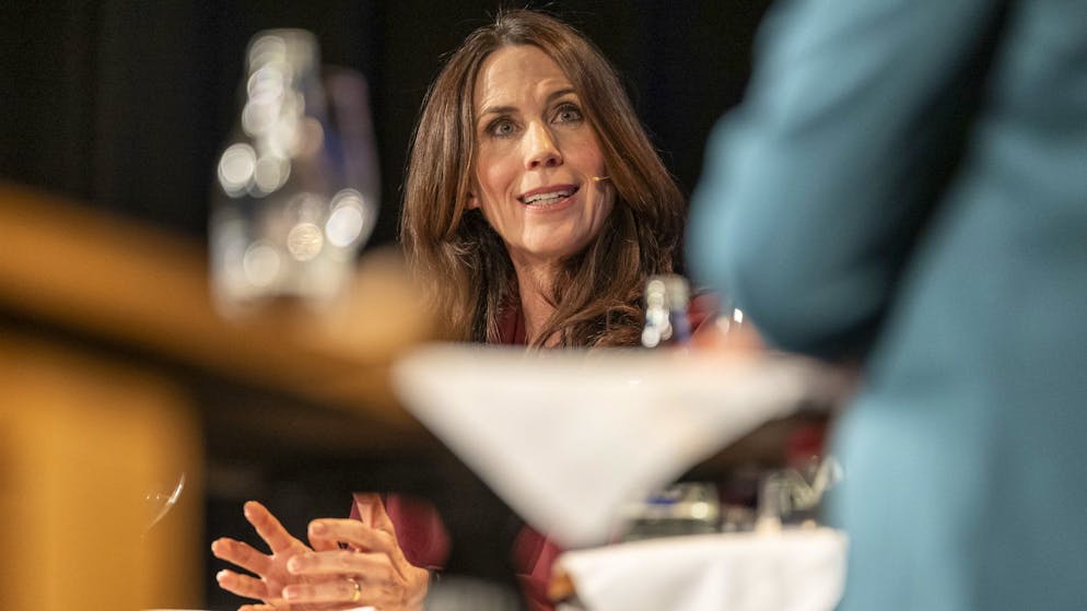 Susanne Wille, SRG-Direktorin, steht intern wegen eines abgelehnten Interviews in der Kritik.