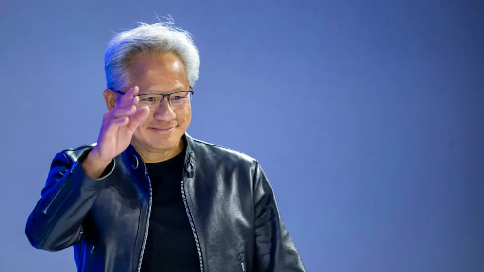 Für den Chef und Gründer von Nvidia, Jensen Huang, verlief das Geschäft mit Chips vergangenes Quartal erfreulich. (Archivbild)